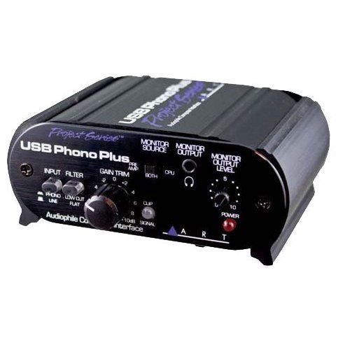 Микрофонный предусилитель ART USBPhonoPlus PS
