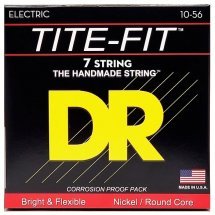 DR STRINGS TITE-FIT ELECTRIC - MEDIUM 7 STRING (10-56)