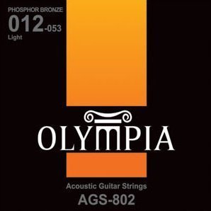 Струны для акустической гитары Olympia AGS 802 - Фото №17131