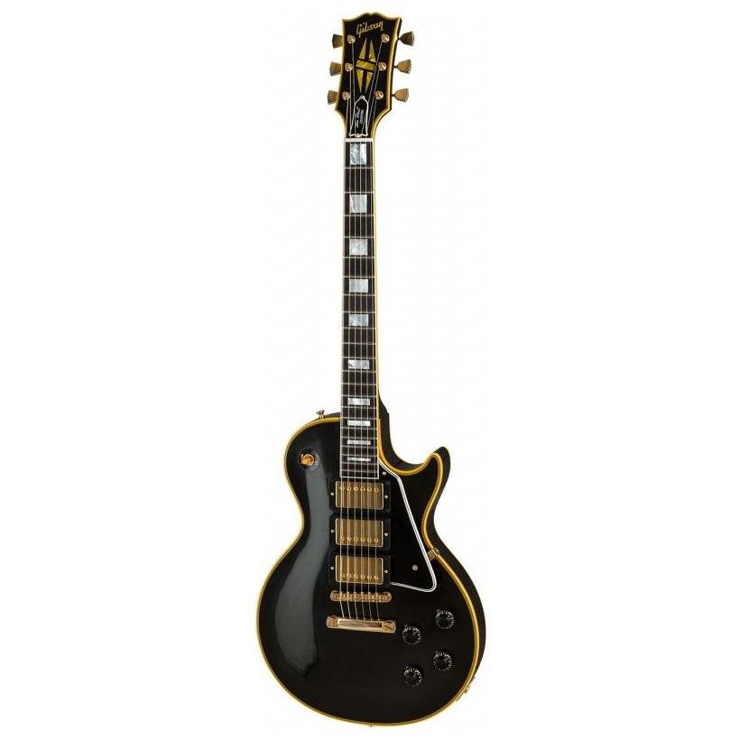Электрогитара Gibson 57 Les Paul Custom 3 Pickup Ebony Vos GH