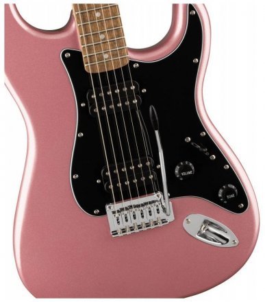 Электрогитара Squier by Fender Affinity Series Stratocaster Hh Lr Burgundy Mist - Фото №137325