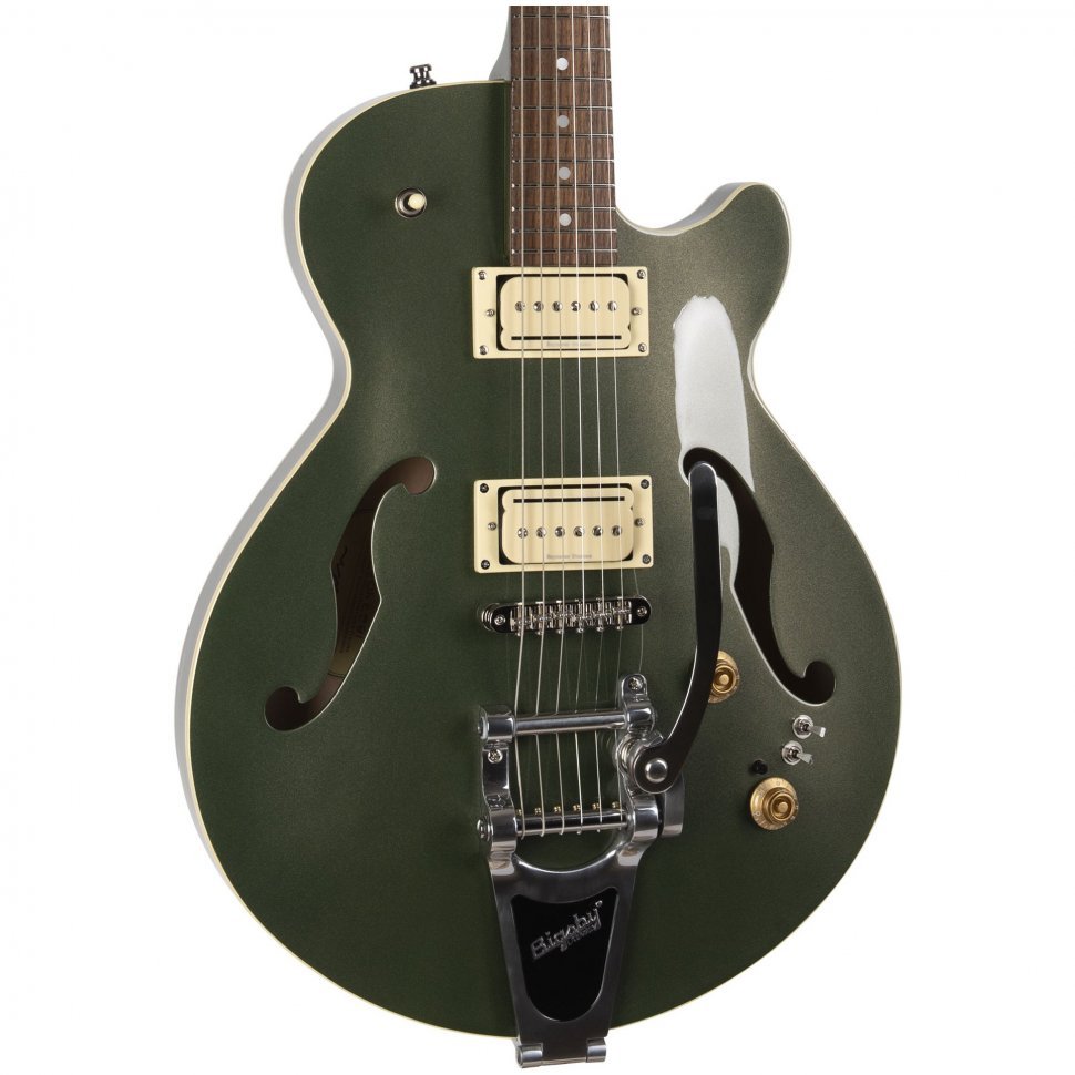 Полуакустическая электрогитара Godin Montreal Premiere Ltd Desert Green w/Bigsby