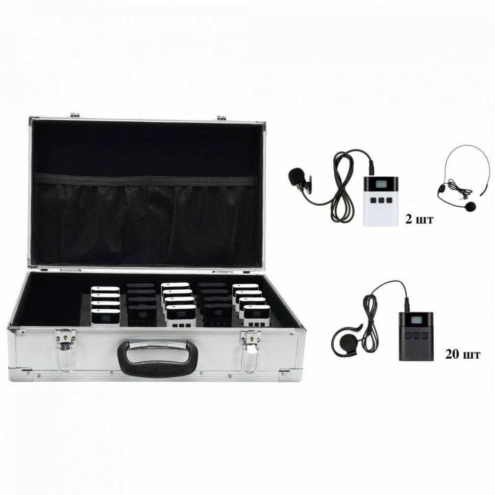 Радіосистема DV Audio TGD-KIT2T20R Радіосистема DV Audio TGD-KIT2T20R