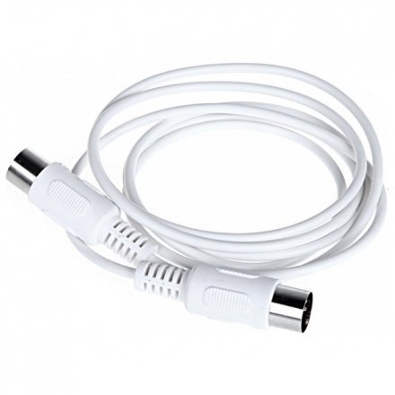 MIDI-кабель Reloop MIDI cable 5.0 m white - Фото №92481