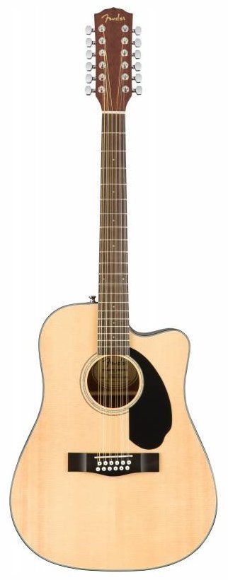 Электроакустическая гитара Fender CD-60SCE-12 Natural
