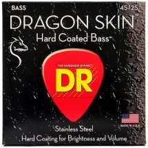 DR STRINGS DRAGON SKIN BASS 5-STRING - MEDIUM (45-125)
