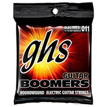 Струны для электрогитары GHS GBZWLO EL GUITAR BOOMERS HEAVYWEIGHT 011-070 - Фото №18353