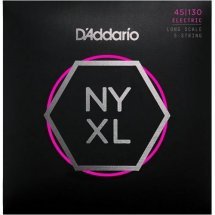 D'Addario NYXL45130 Regular Light 5-String 45-130
