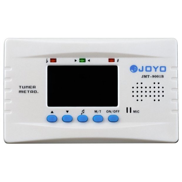 Тюнер для гитары Joyo JMT-9001B White