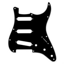 Fender 11-Hole Modern-Style Stratocaster S/S/S Pickguards Black