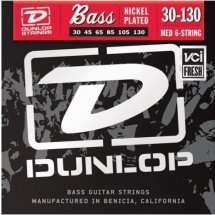Dunlop DBN30130 Nickel Plated Steel Medium 6 String 30-130