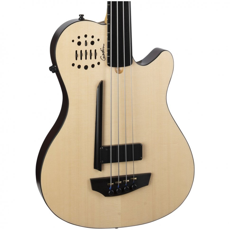 Бас-гитара Godin A4 Ultra Natural Fretless A/E