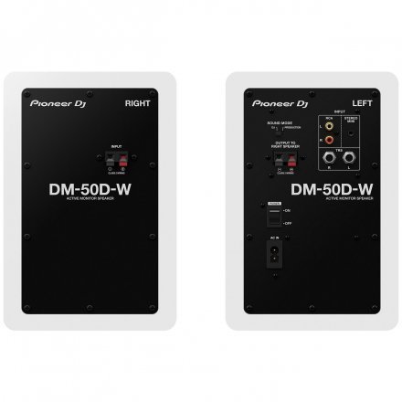 Студійний монітор Pioneer DJ DM-50D-W - Фото №143718