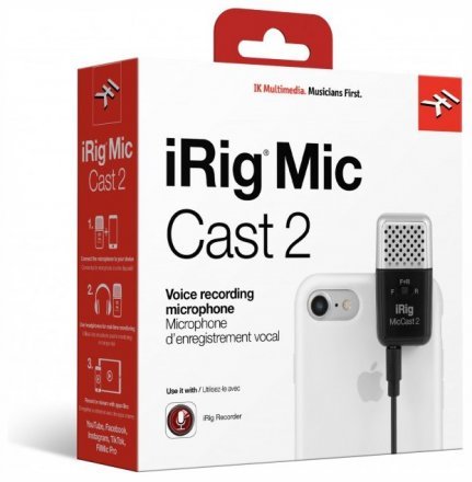 Микрофон IK Multimedia IRIG MIC CAST2
