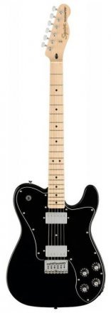 Электрогитара Squier by Fender Affinity Series Telecaster Deluxe Hh Mn Black - Фото №137352