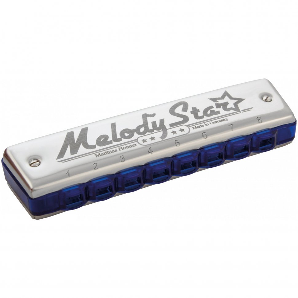 Детская губная гармошка Hohner Beginner Melody Star M904017 C-major