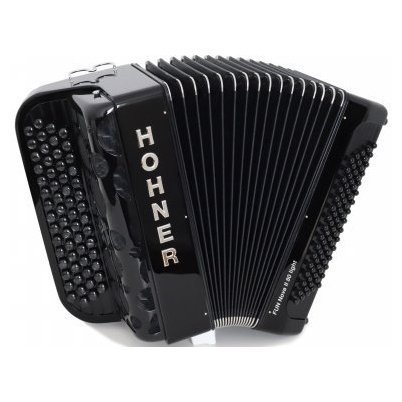 Баян Hohner Fun Nova II 80 (А-7002) BK B-S Stepped