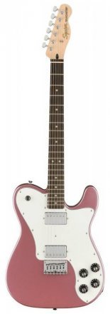 Электрогитара Squier by Fender Affinity Series Telecaster Deluxe Hh Lr Burgundy Mist - Фото №137358