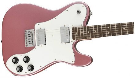 Электрогитара Squier by Fender Affinity Series Telecaster Deluxe Hh Lr Burgundy Mist - Фото №137360