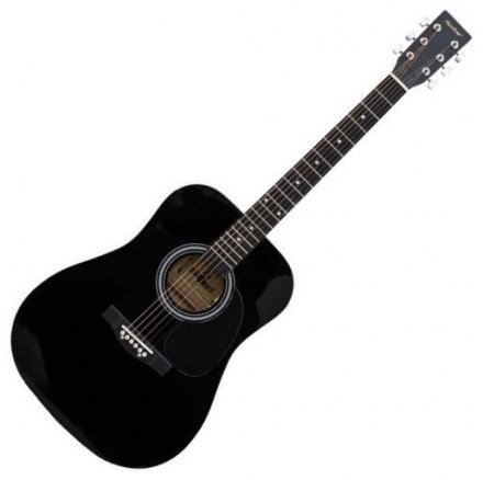 Акустическая гитара Maxtone WGC4010 BK - Фото №1649