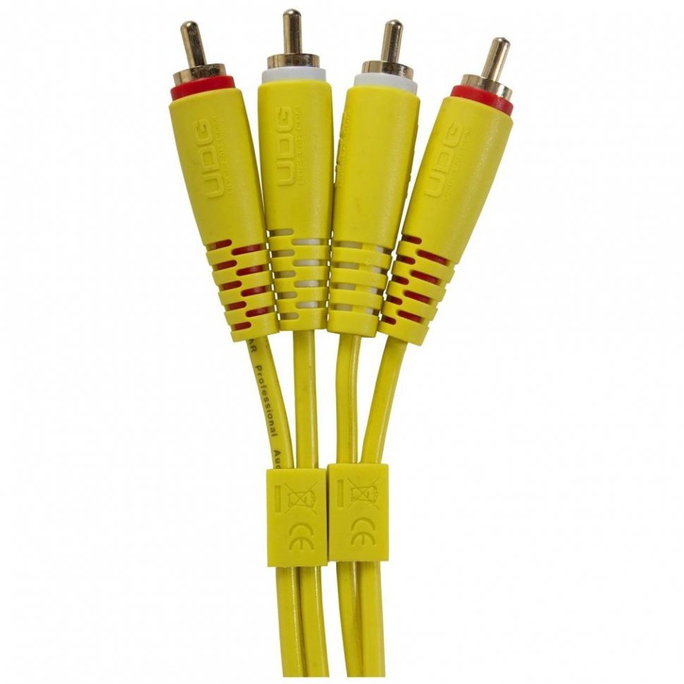 Кабель UDG Set RCA - RCA Yellow 1,5m (U97001YL)