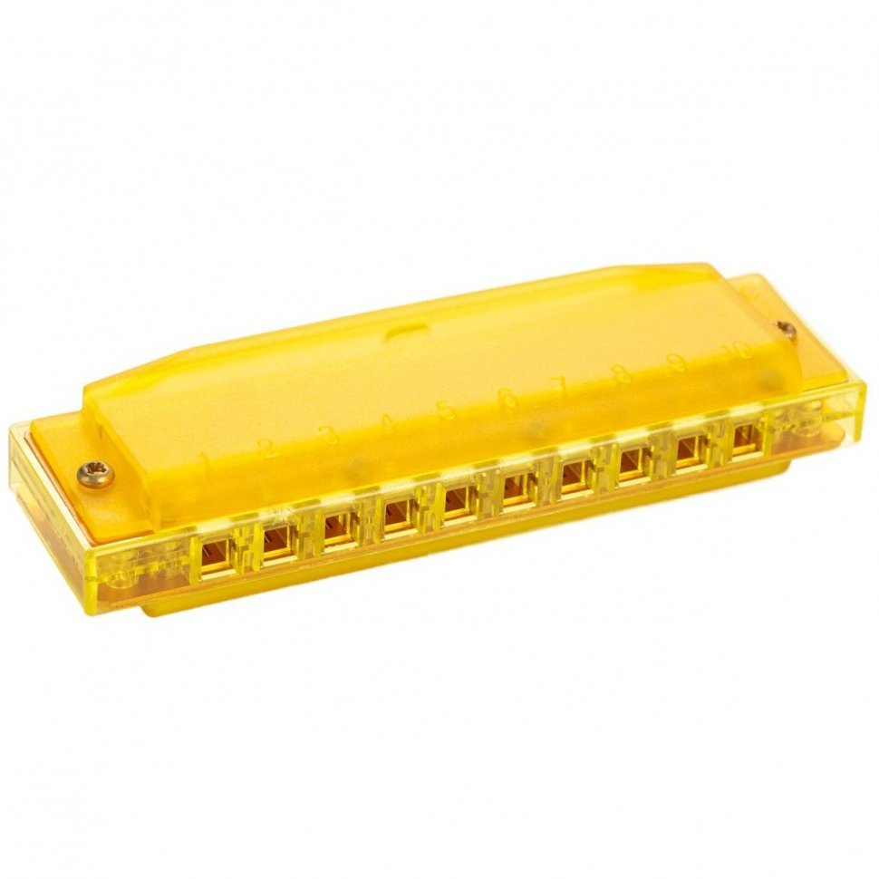 Детская губная гармошка Hohner Beginner Translucent Harp M5251 C-major (Yellow)