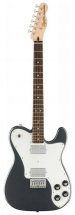 Squier by Fender Affinity Series Telecaster Deluxe Hh Lr Charcoal Frost Metallic