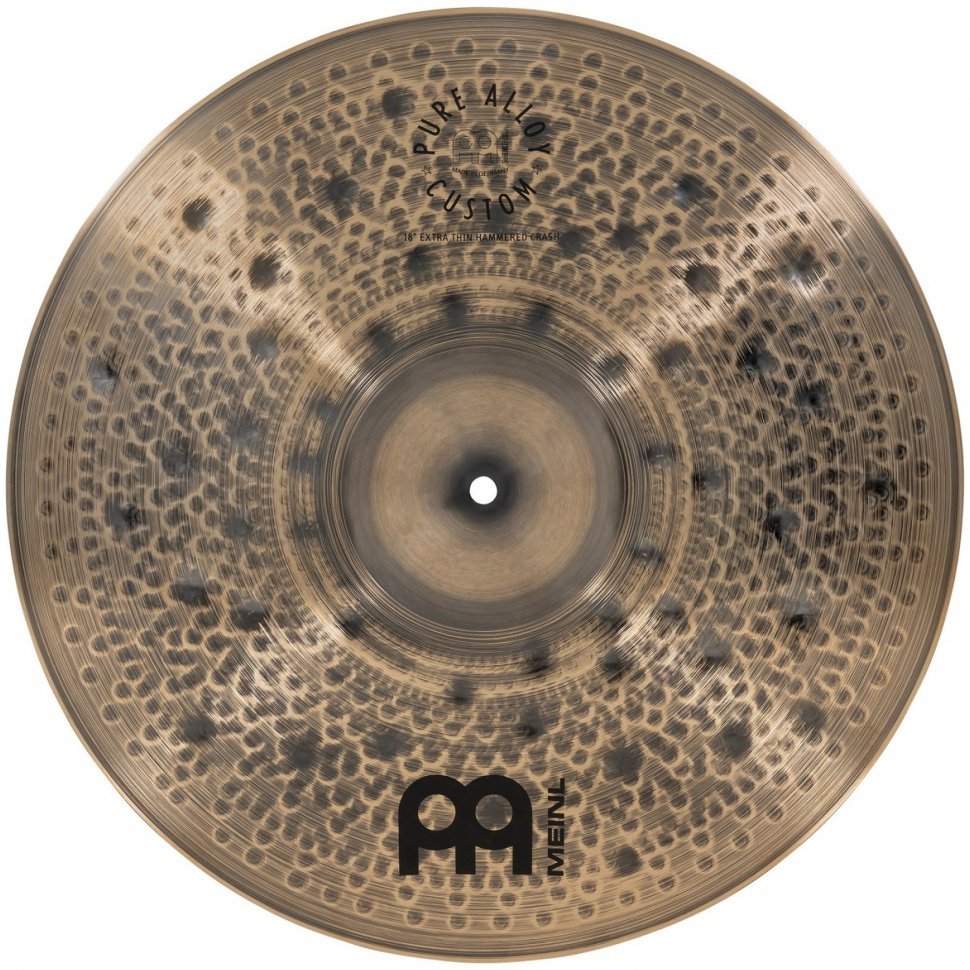 Тарелки Crash Meinl PAC18ETHC Pure Alloy Custom Crash Extra Thin Hammered 18"