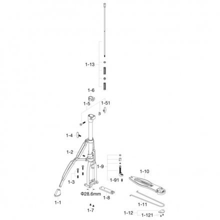 Хай-хет стійка  - Фото №180824