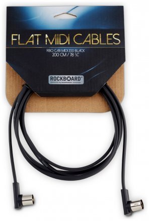 MIDI-кабель RockBoard RBO CAB MIDI 200 BK - Фото №128570