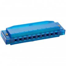  Hohner Beginner Translucent Harp M5252 C-major (Blue)