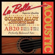 La Bella Golden Alloy 80/20 AB20, 45-100