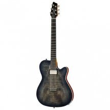Godin A6 Ultra Denim Blue Flame