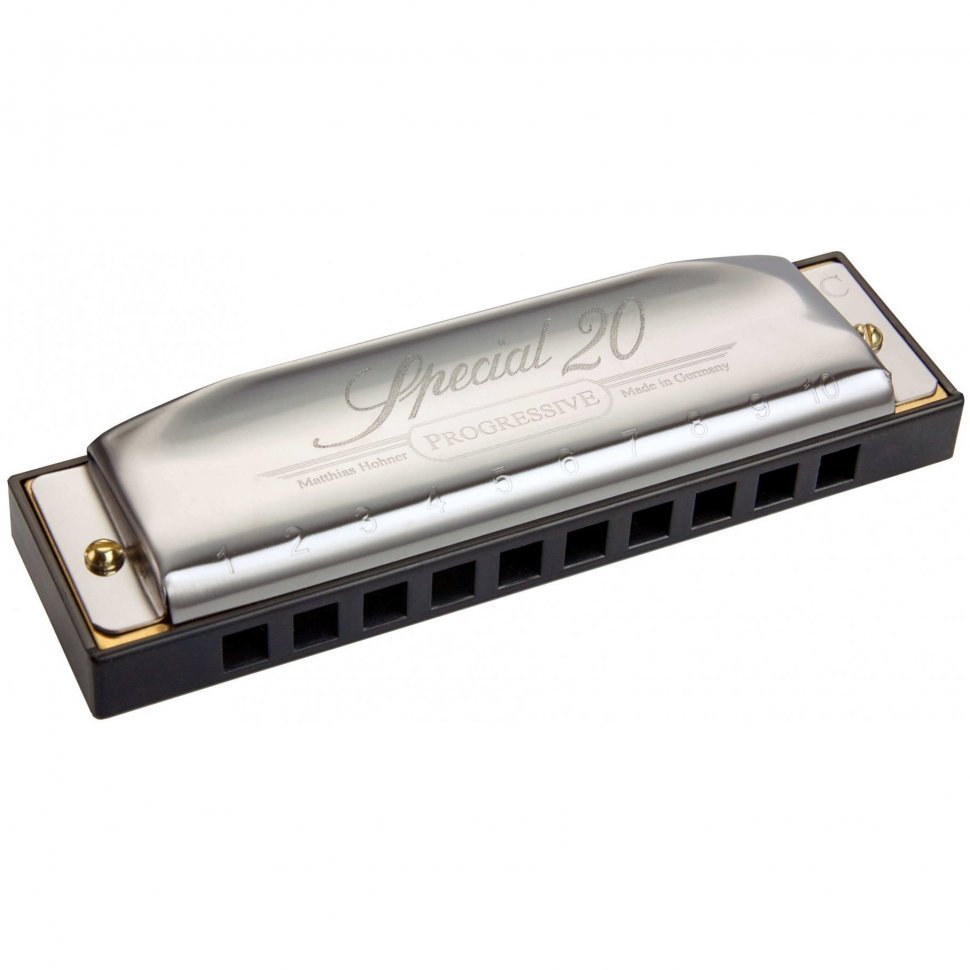 Губная гармошка Hohner Progressive Special 20 M560056X E-major
